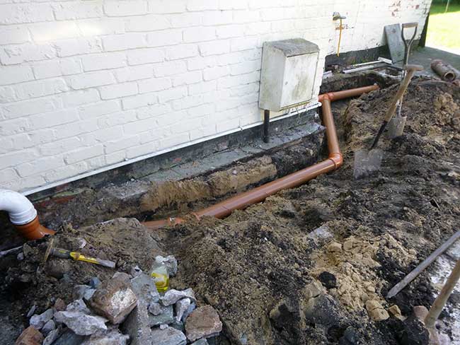 Soil pipe repairs in Shrewsbury